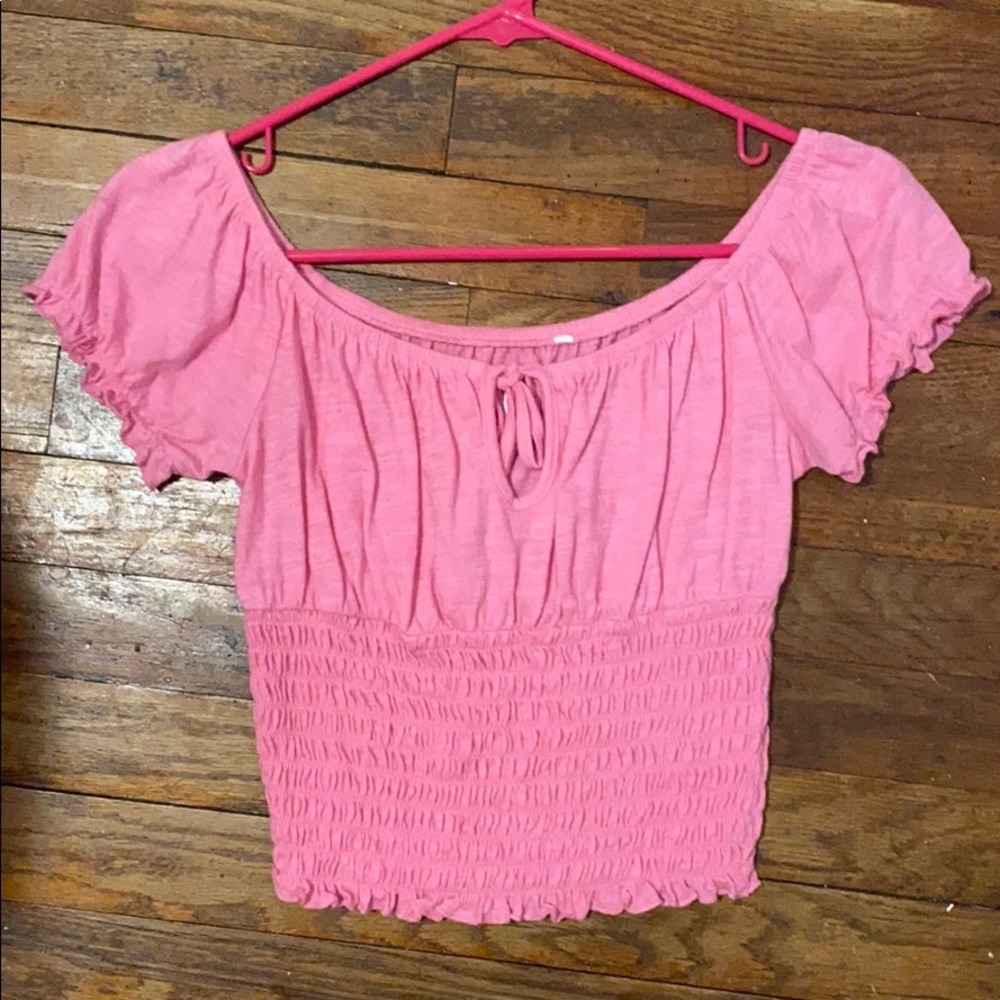 Pacsun ‘Me to We’ tie front crop top